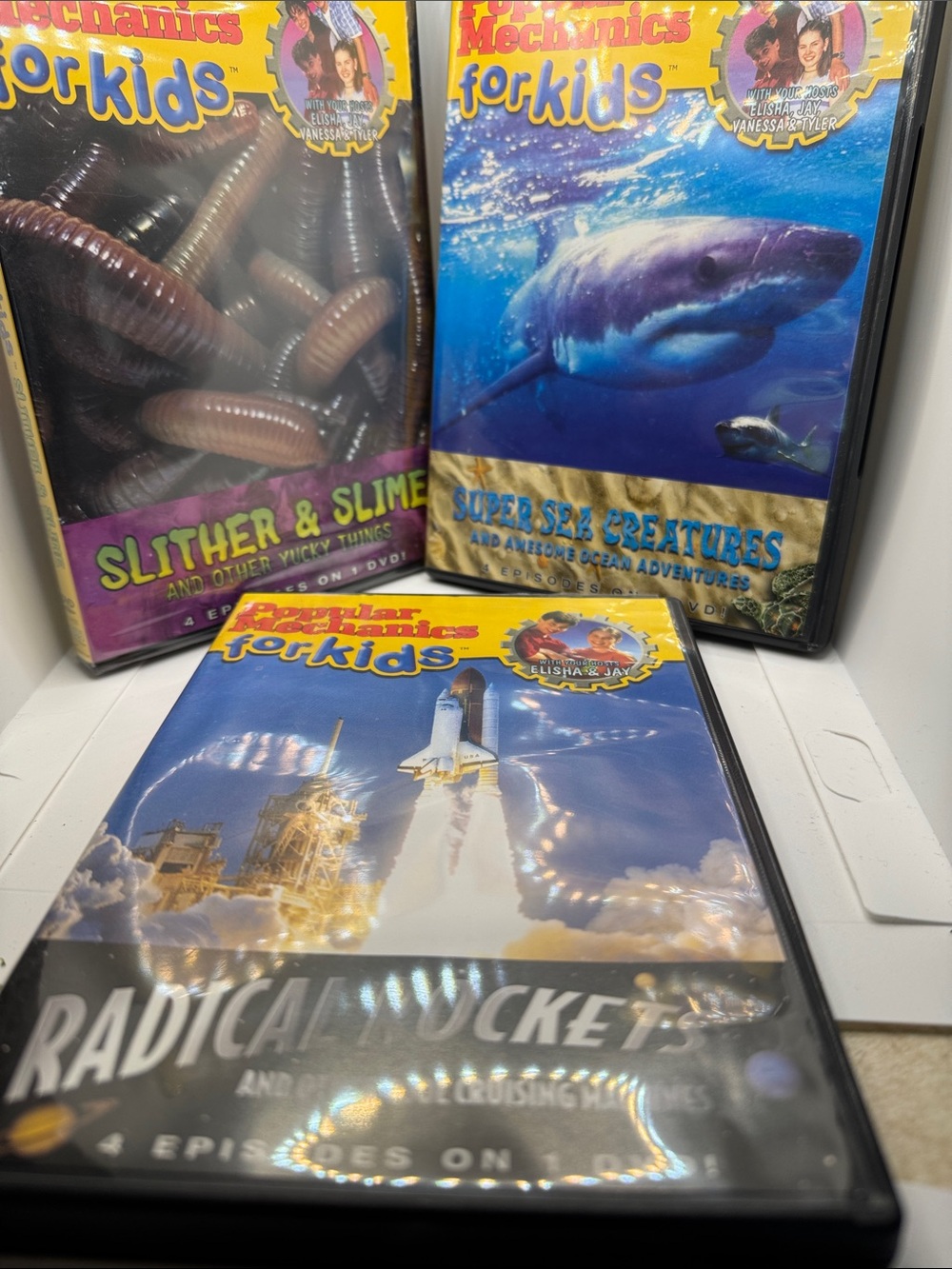 Popular Mechanics for Kids DVD bundle